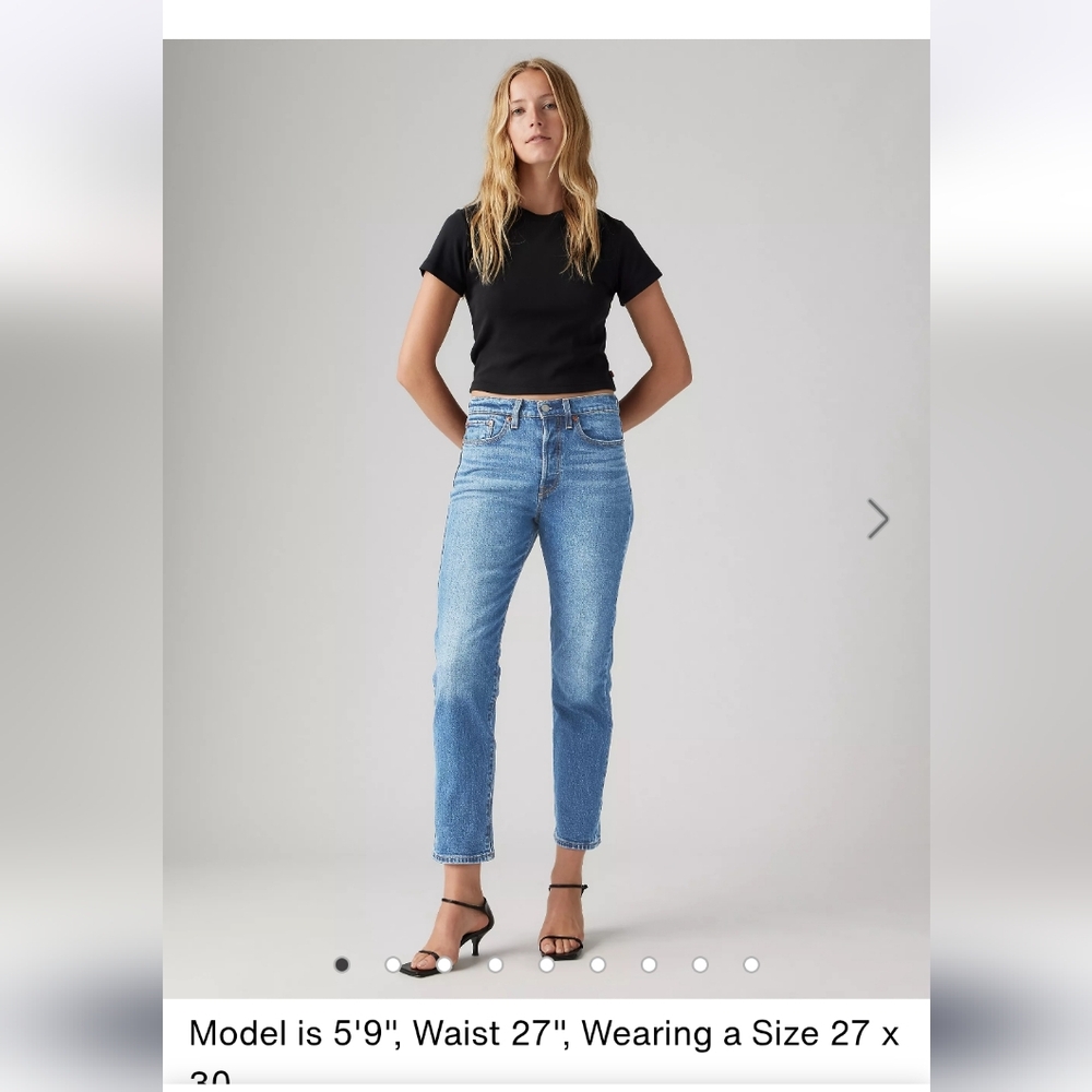 Levis Wedgie Straight Jeans Size 29